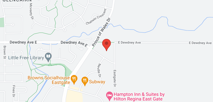 map of 616 3814 Dewdney AVE E
